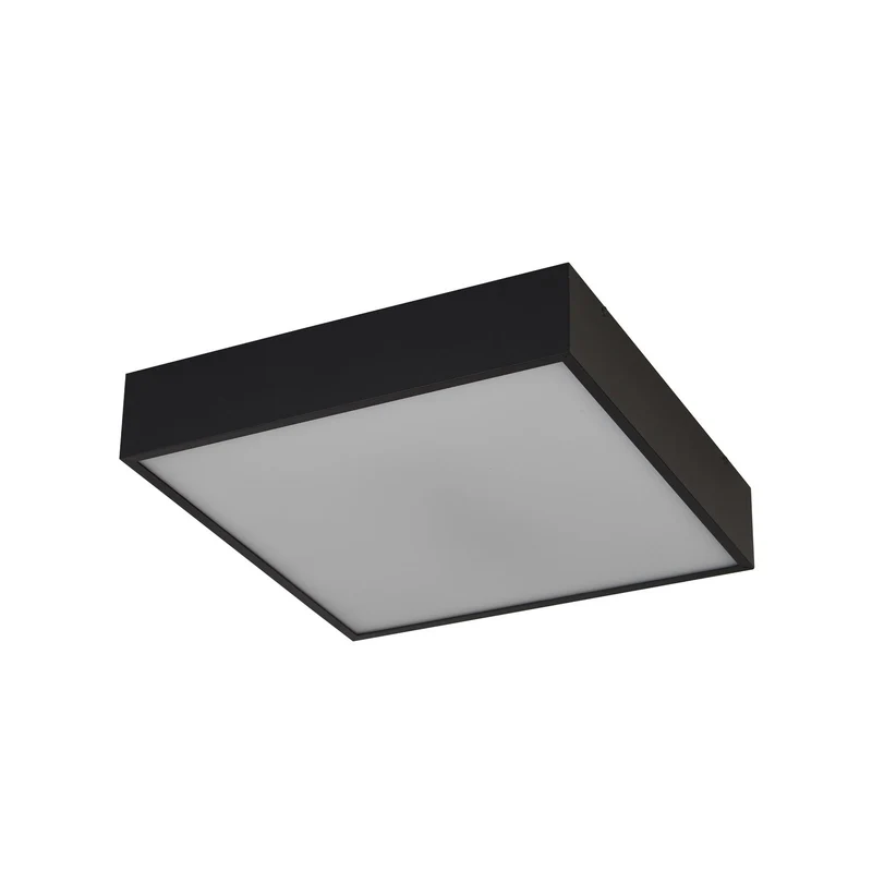 B-Ware Searchlight Deckenleuchte Badlampe LED Lampe Zeus schwarz Aluminium Kunststoff
