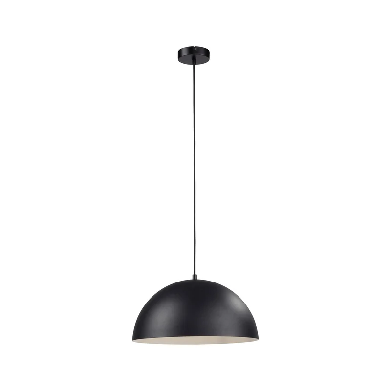 B-Ware SCHÖNER WOHNEN Hängeleuchte Pendelleuchte Ali Lampe schwarz Eisen E27 38 cm