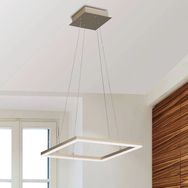 Bard LED Pendelleuchte Quadratisch