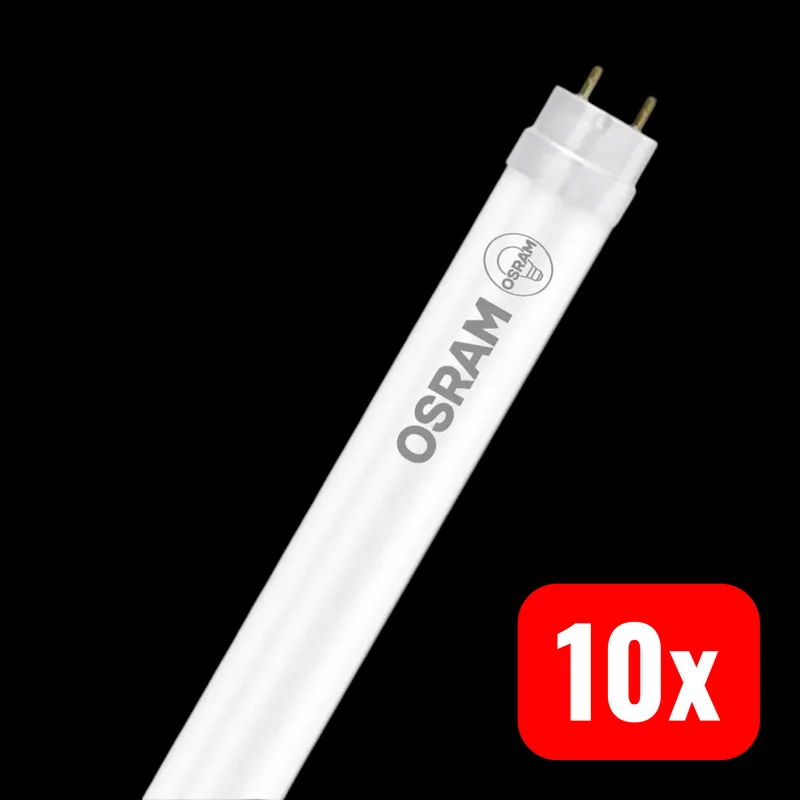 10x B-Ware OSRAM LED Röhre Leuchtstofflampe Tube Neutralweiß G13 T8 KVG 18,3 W 10 STÜCK