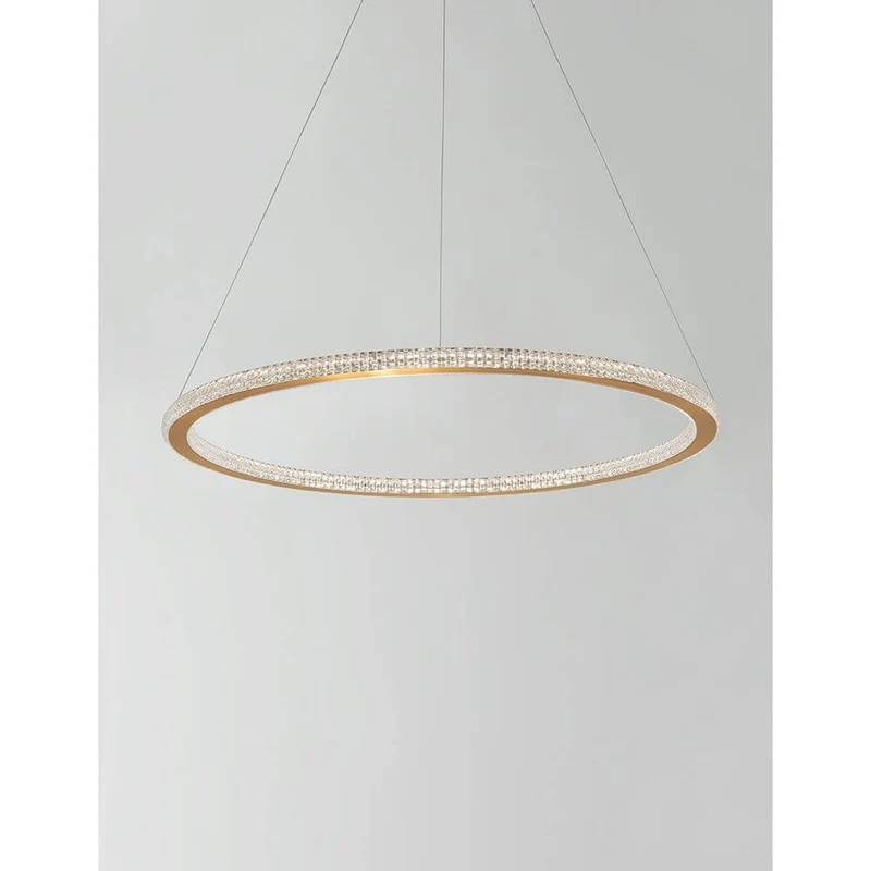 Cilion LED Hängelampe Ø 60cm Messing, Gold