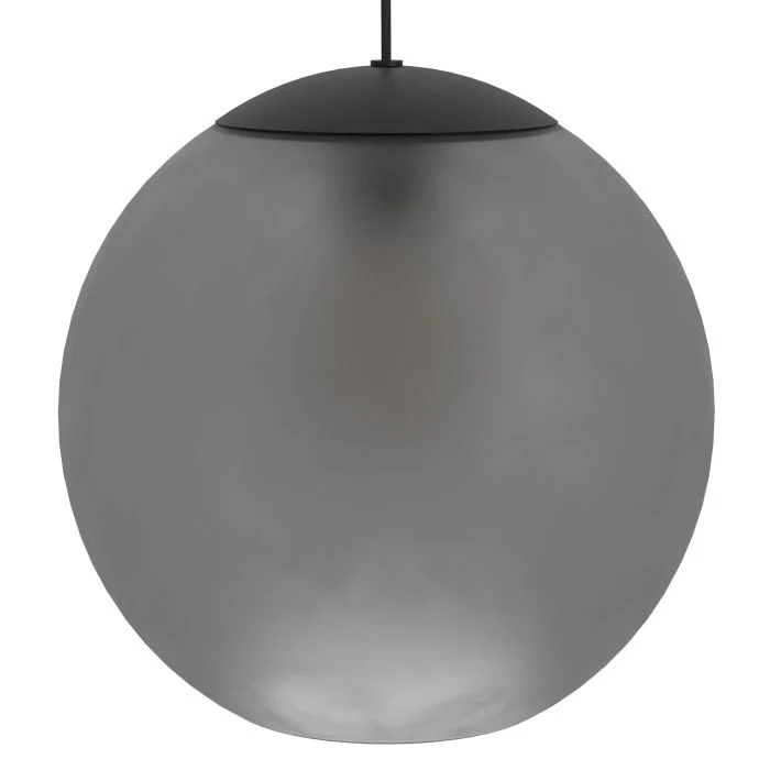 B-Ware Eglo Pendelleuchte Hängeleuchte Glas grau matt Arangona Wohnzimmer Esszimmer