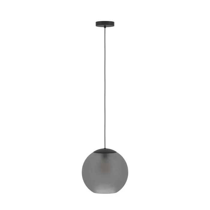B-Ware Eglo Pendelleuchte Hängeleuchte Glas grau matt Arangona Wohnzimmer Esszimmer
