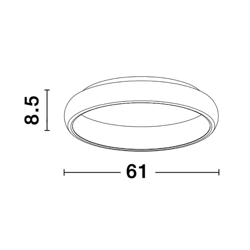 Albi LED Deckenleuchte Dimmbar