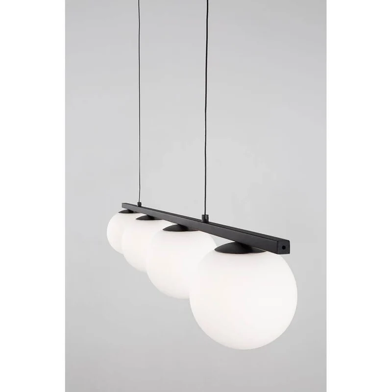 Joline LED Glas-Hängeleuchte Schwarz