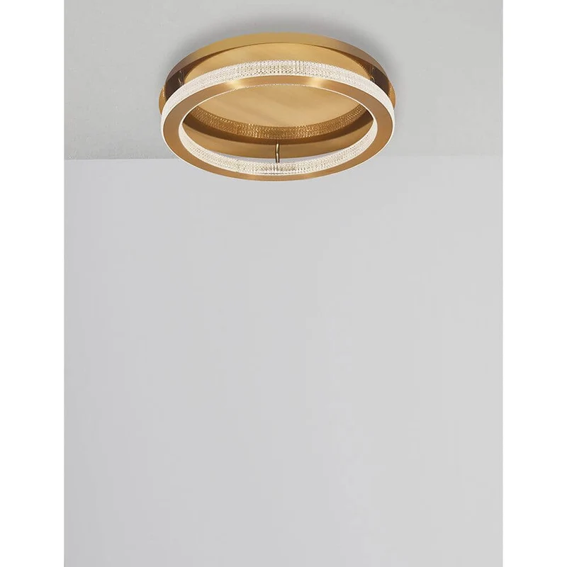 Fiore LED Deckenlampe Antik-Gold