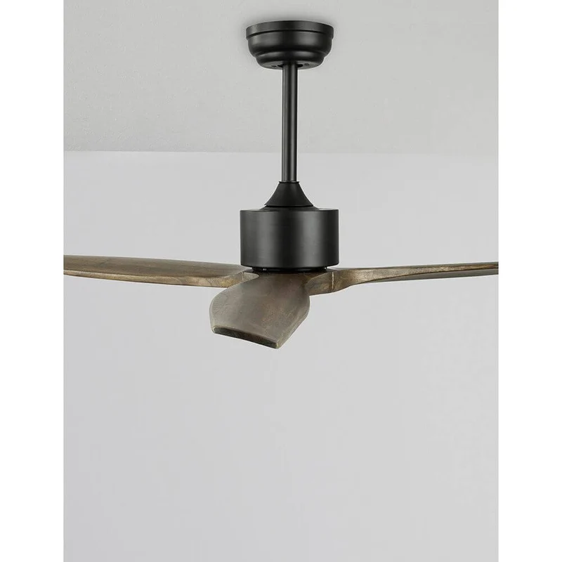 Vento Holz Ventilator Braun, Schwarz