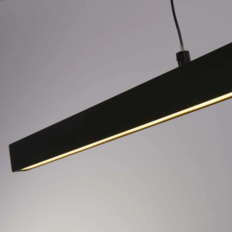 B-Ware Searchlight Hängelampe Pendelleuchte LED Layla schwarz höhenverstellbar dimm996