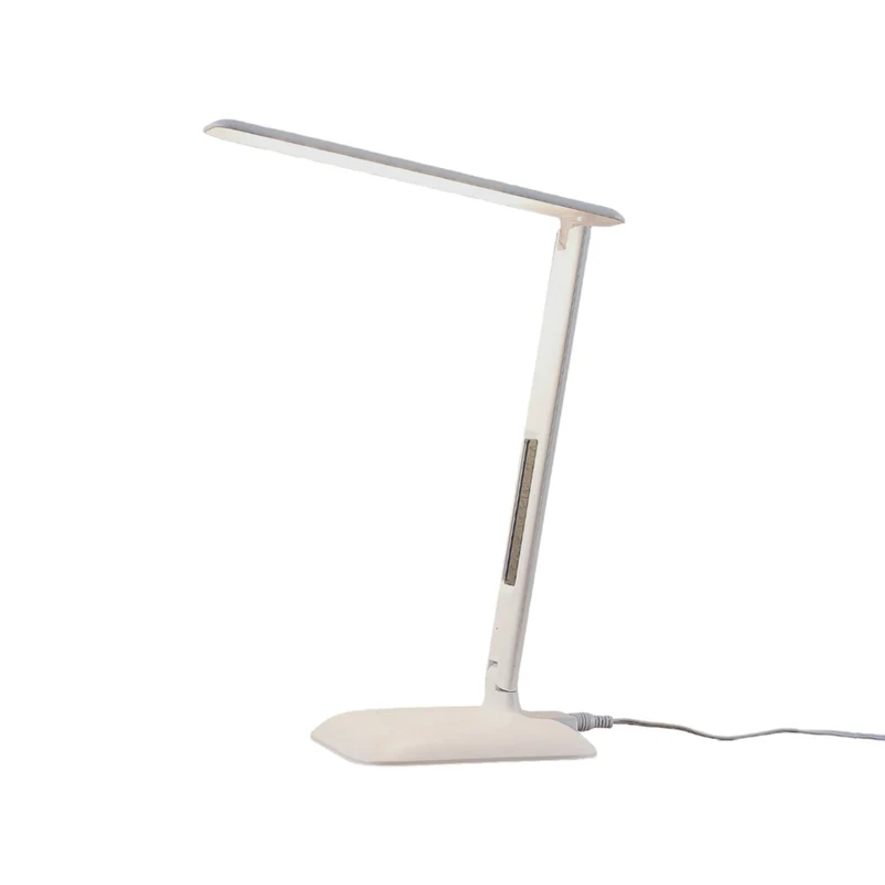 B-Ware Lindby Ludmilla LED-Tischlampe Display Schreibtischlampe Bürotischleuchte weiß