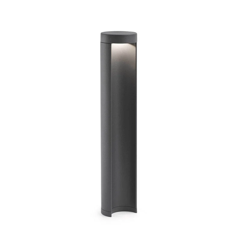 B-Ware FARO BARCELONA Pollerleuchte Bodenleuchte LED Chandra H45cm grau Aluminium