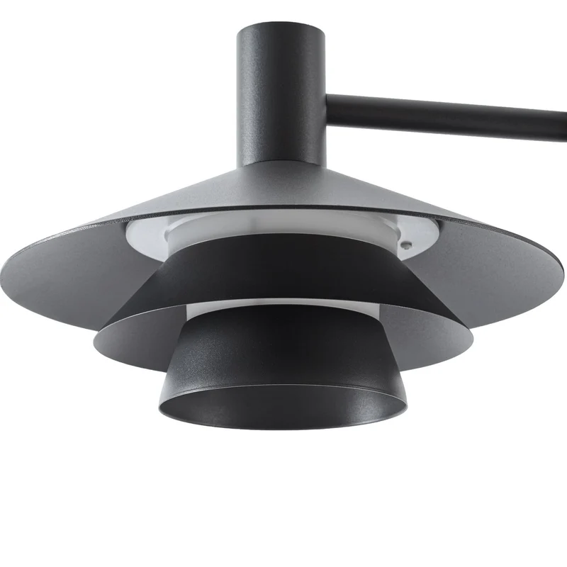 B-Ware Lucande Wegeleuchte Wegelampe LED Montaro Anthrazit Sensor Außenbereich H10532