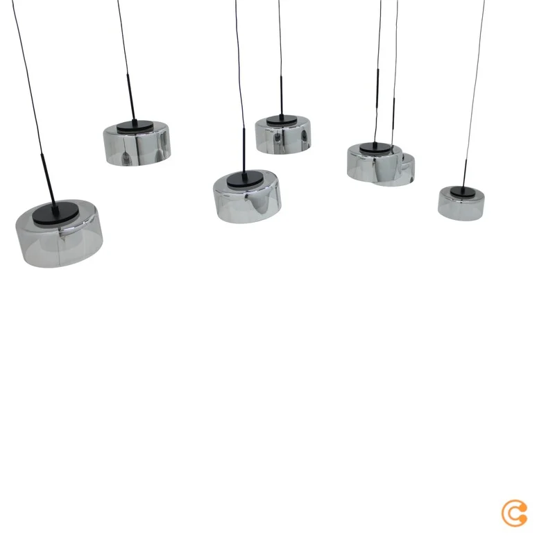 B-Ware Paul Neuhaus Hängelampe Pendelleuchte LED Glas schwarz Rika SIEHE TEXT/FOTO