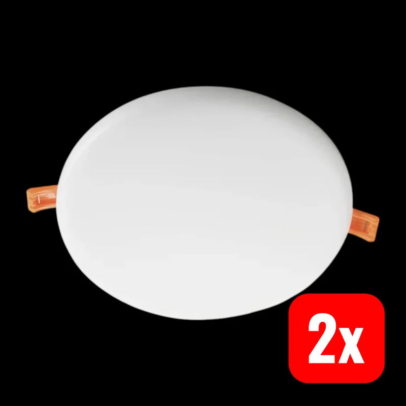 2x B-Ware Kanlux LED Einbauleuchte Deckenstrahler Arel LED Weiß Innenbeleuchtung 2 STÜCK