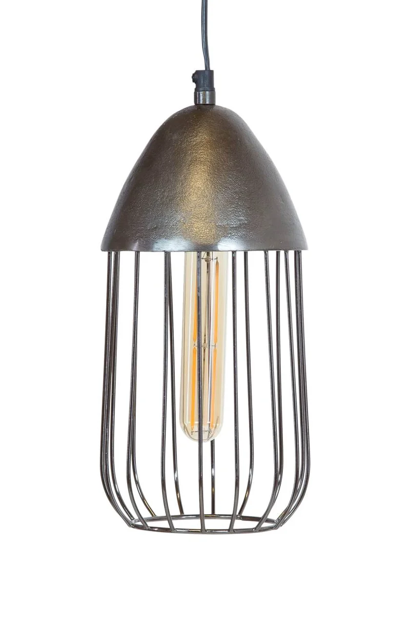 Hängeleuchte Pendelleuchte ANISSA 4-flammig Farbton Black Nickel