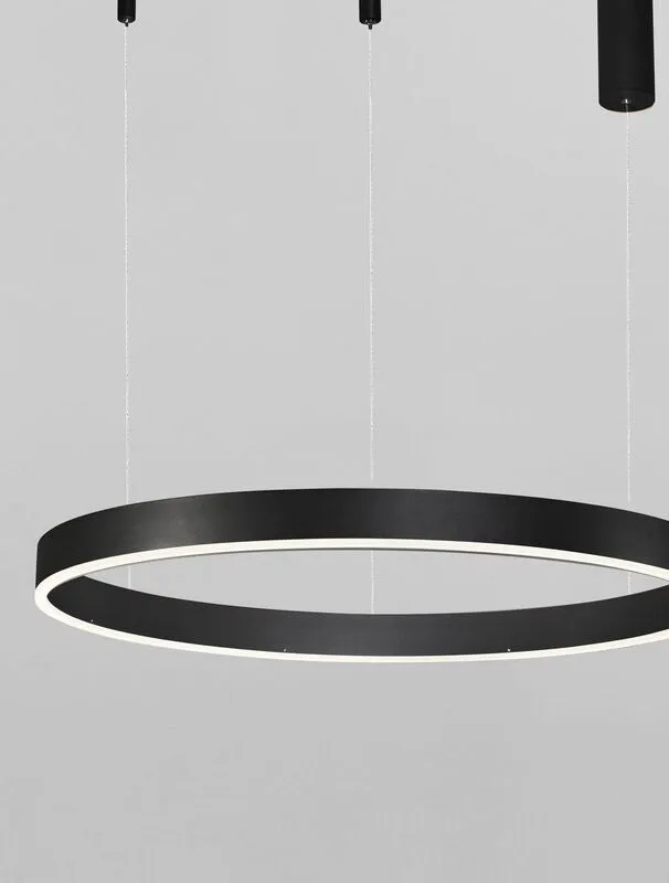 B-Ware Nova Luce Pendelleuchte Hängelampe Motif LED dimmbar gold Acryl opal matt