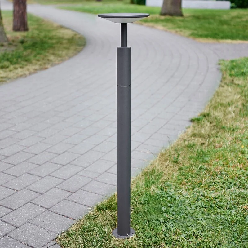 B-Ware Wegeleuchte Wegelampe LED Lucande Fenia Aluminium Schwarz 100cm IP65 SIEHE TEXT