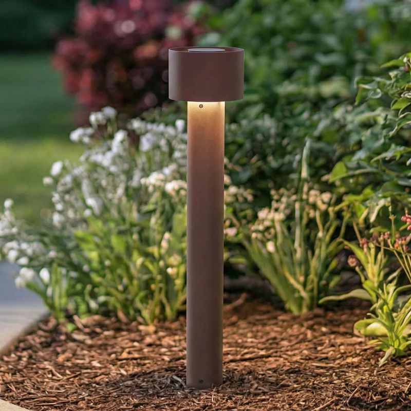 B-Ware Arcchio Wegeleuchte Wegelampe Milten LED Außenleuchte Rost IP65 Aluminium18