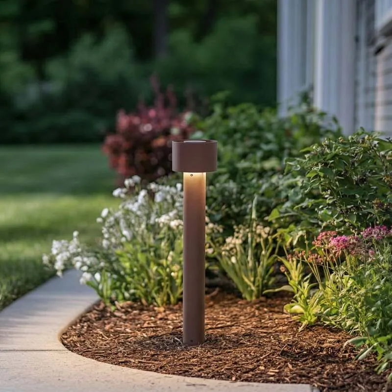 B-Ware Arcchio Wegeleuchte Wegelampe Milten LED Außenleuchte Rost IP65 Aluminium18