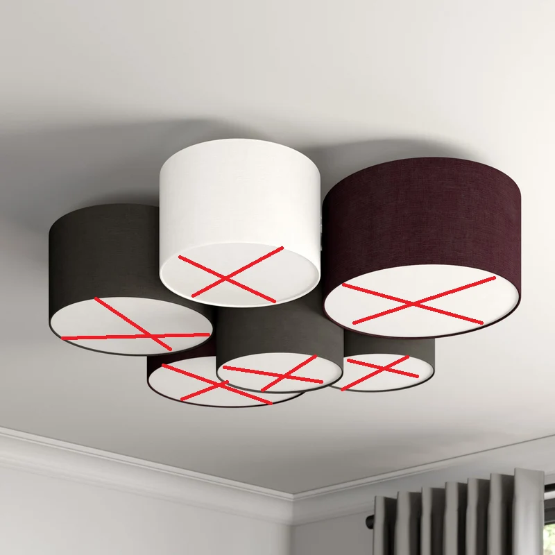 C-Ware Lindby Laurenz Deckenlampe Deckenleuchte Lampe Leuchte 6-flammig SIEHE TEXT/FOTO