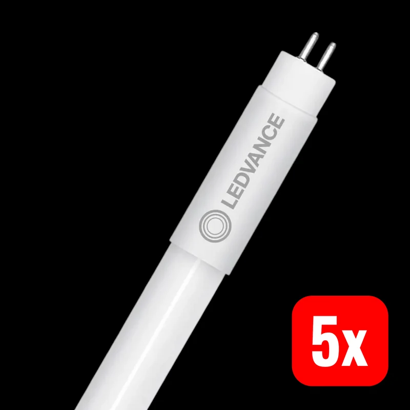 5x B-Ware LEDVANCE LED Röhre Leuchtstofflampe G5 T5 neutralweiß 1463 mm 18W 4000K 5 STÜCK