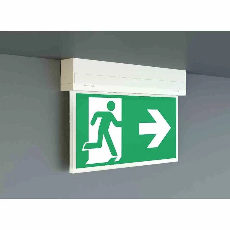 B-Ware RP Technik KSU019ML LED Fluchtweg-Notbeleuchtung Beleuchtung Schild Lichtschild