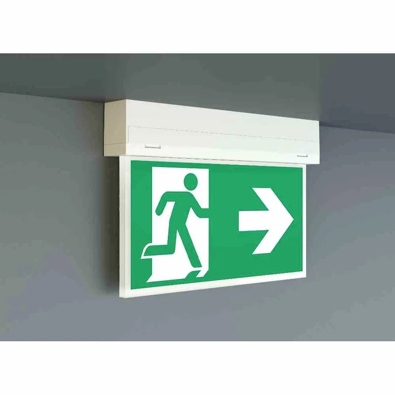 B-Ware RP Technik KSU019ML LED Fluchtweg-Notbeleuchtung Beleuchtung Schild Lichtschild