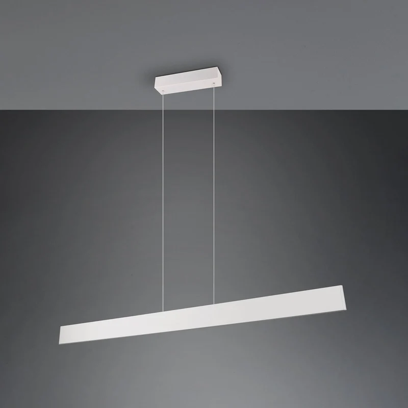 B-Ware Trio Lighting Hängeleuchte Pendelleuchte LED Galway hellgrau dimmbar Touch CCT