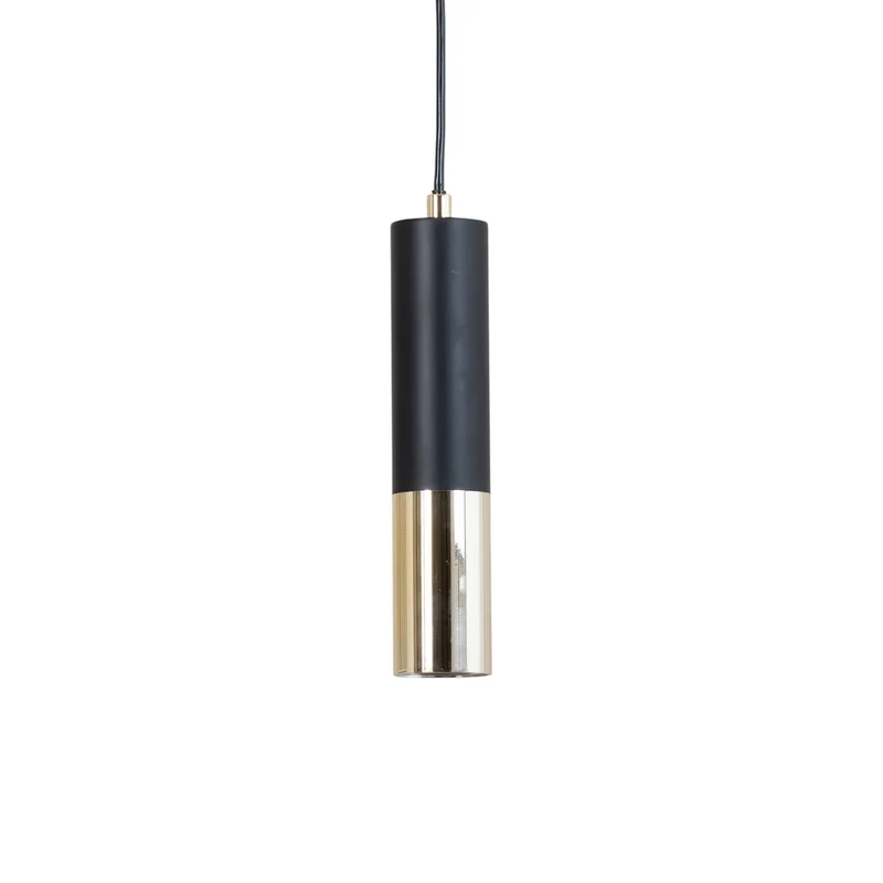 B-Ware Hängeleuchte Orino Pendelleuchte Metall schwarz gold LED Lampe SIEHE TEXT/FOTO