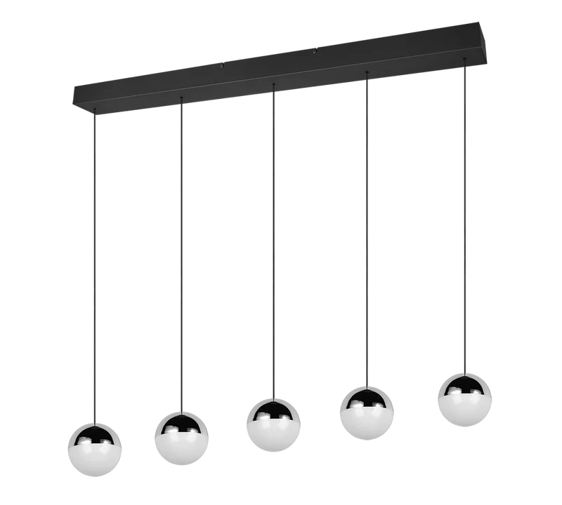 B-Ware Trio Pendelleuchte Hängelampe SENTA LED Leuchte schwarz Essbereich Küche 4000 K