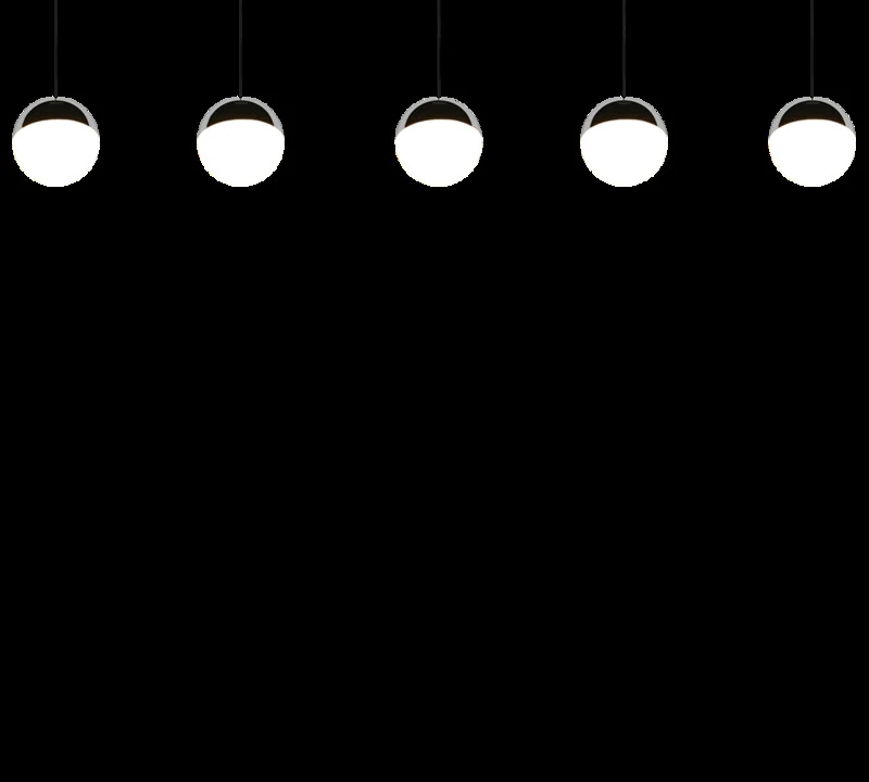 B-Ware Trio Pendelleuchte Hängelampe SENTA LED Leuchte schwarz Essbereich Küche 4000 K