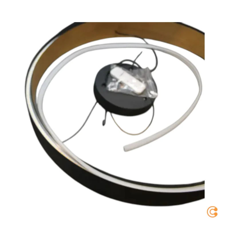 D-Ware Lucande Pendelleuchte LED Fernbedienung schwarz Holz dimmbar DEFEKTWARE