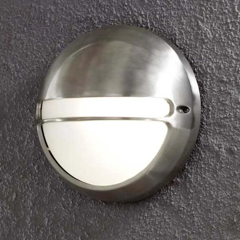 B-Ware Konstsmide Torino 7333-000 Außenwandleuchte Energiesparlampe LED E27 60W Rund