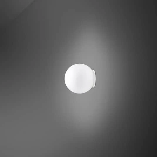 B-Ware Fabbian Lumi Sfera Glas-Wandleuchte Wandleuchte Lampe Leuchte Ø 9 cm IP44 G9 20W