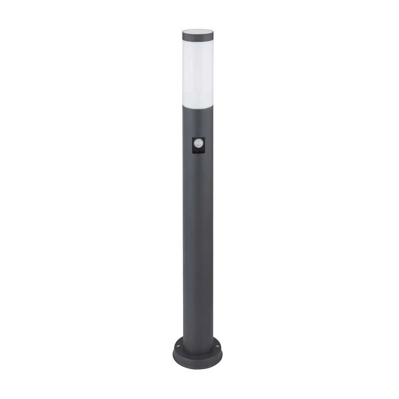 B-Ware Globo Wegeleuchte Boston H 80 cm mit Sensor anthrazit Sockelleuchte Gartenlampe
