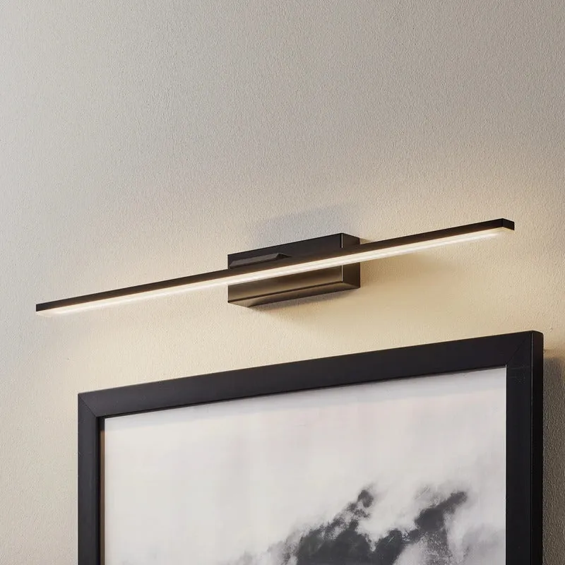 B-Ware Miroir Wandleuchte Wandlampe LED schwarz Aluminium Kunststoff 60 cm 3000K