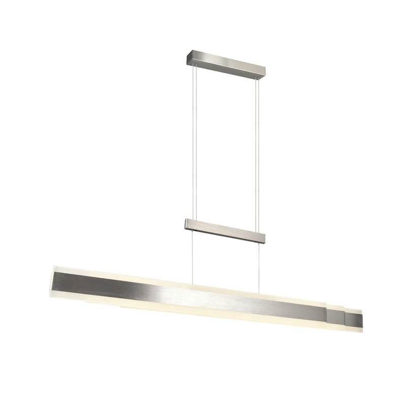 B-Ware Trio Lighting Hängelampe Pendelleuchte LED Arcola Nickel Touchdimmer