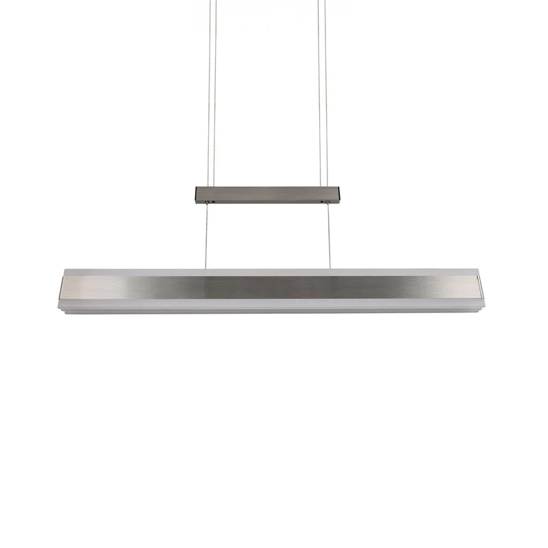B-Ware Trio Lighting Hängelampe Pendelleuchte LED Arcola Nickel Touchdimmer