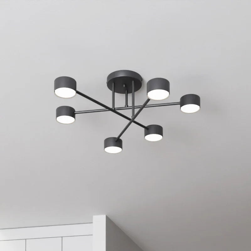 B-Ware emibig Deckenleuchte Modus 6 Stahl GX53 schwarz Lampe Leuchte SIEHE TEXT/FOTO