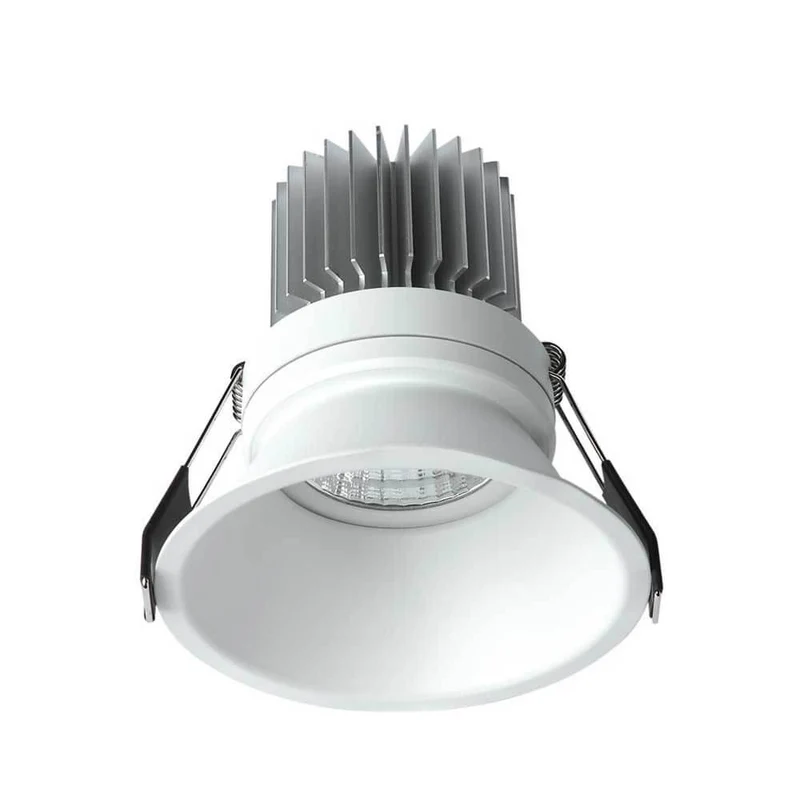 Formentera Rund LED-Einbauspot 10cm Weiß Abschnitt