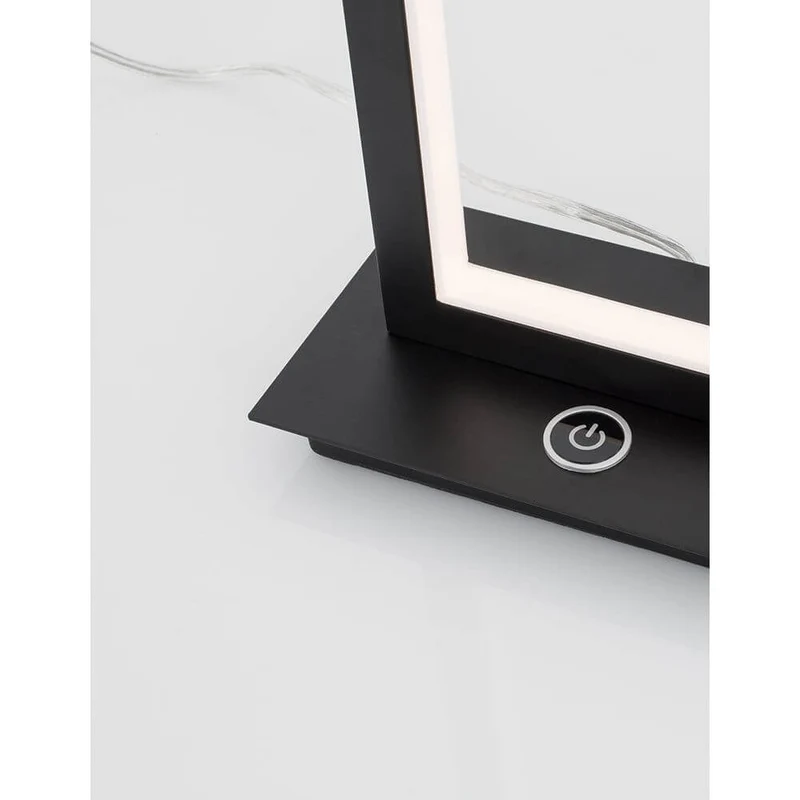 Cornice LED Tischlampe Schwarz
