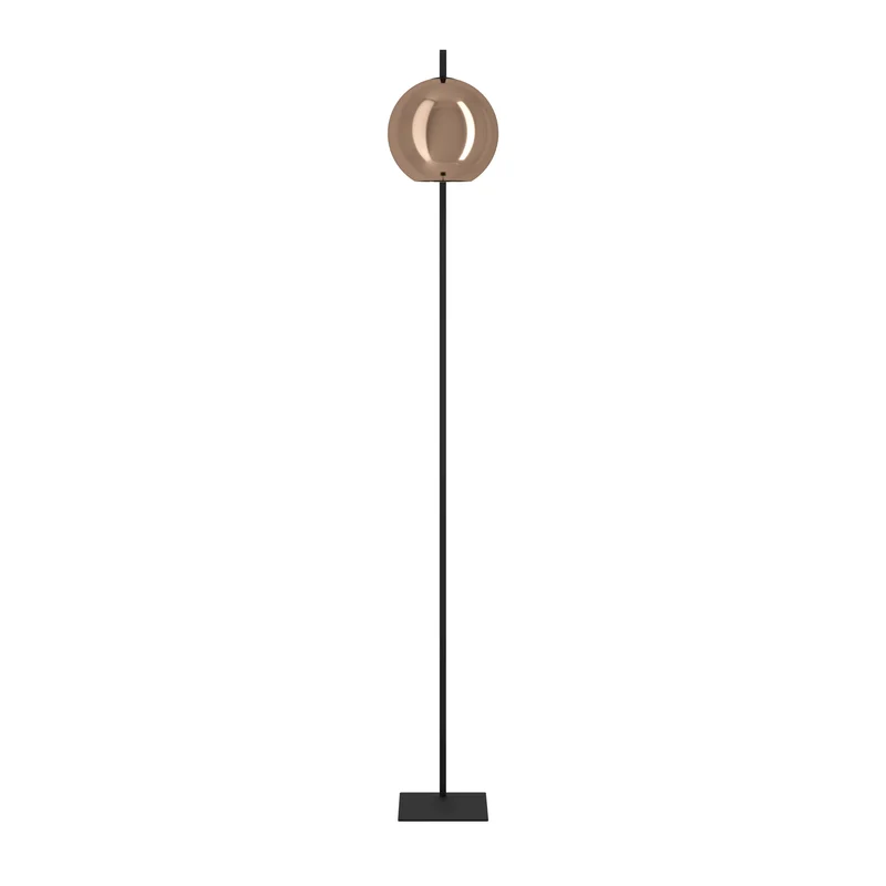 B-Ware Stars Of Light Stehleuchte Stehlampe Cordoba Glas kupferfarben schwarz 171,5 cm
