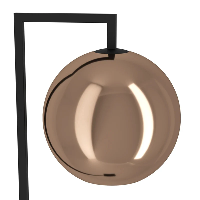 B-Ware Stars Of Light Stehleuchte Stehlampe Cordoba Glas kupferfarben schwarz 171,5 cm