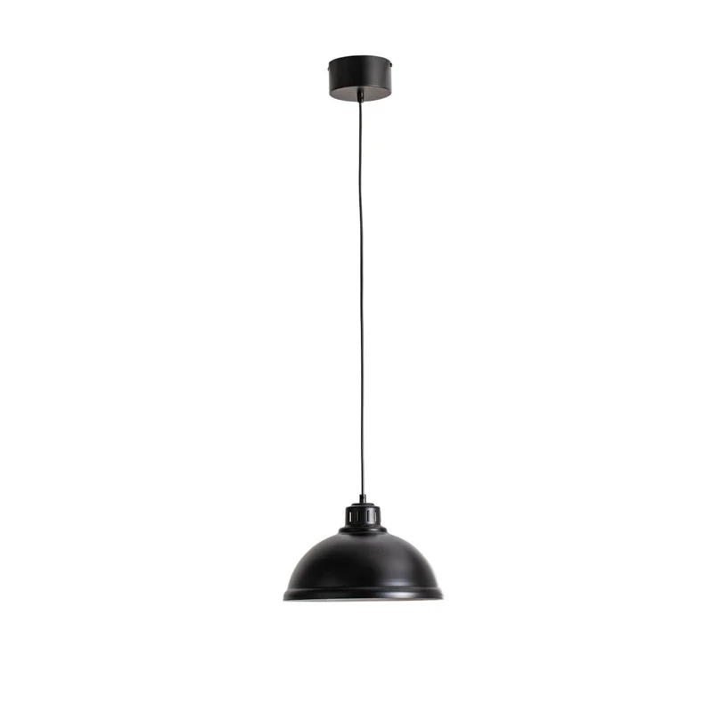 B-Ware Hängeleuchte Pendelleuchte Sven Big Schwarz Stahl E27 Lampe Leuchte Esszimmer
