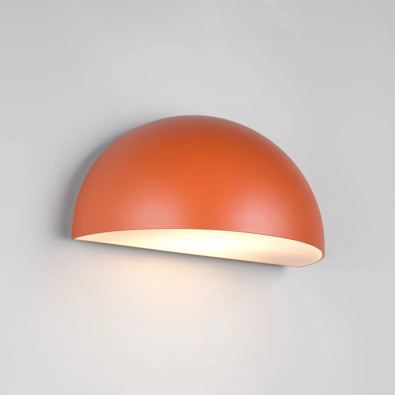 B-Ware Außenwandleuchte Wandlampe trio lighting Maas apricot Aluminium-Druckguss E27