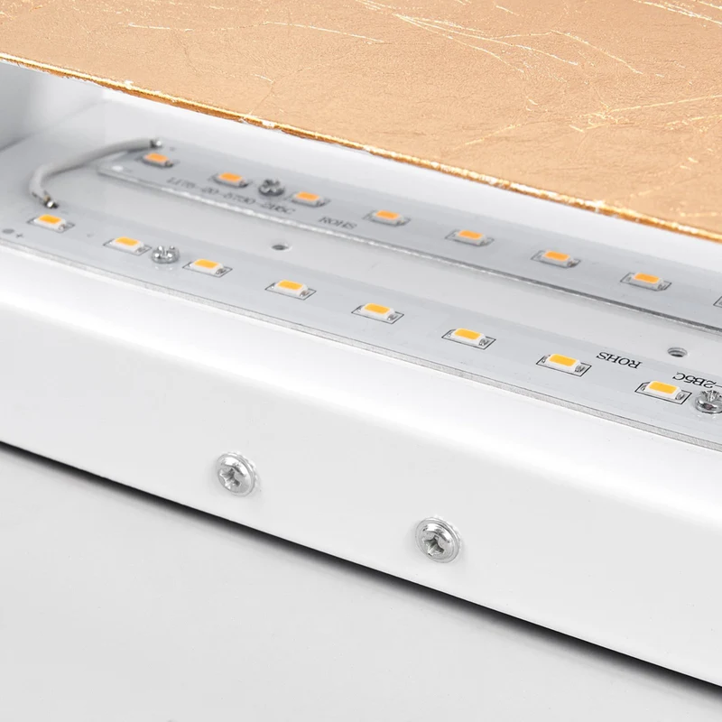 2x B-Ware Lindby LED-Wandleuchte Quentin Lampe Flurleuchte Wandlampe LED 10W gold 2 STÜCK