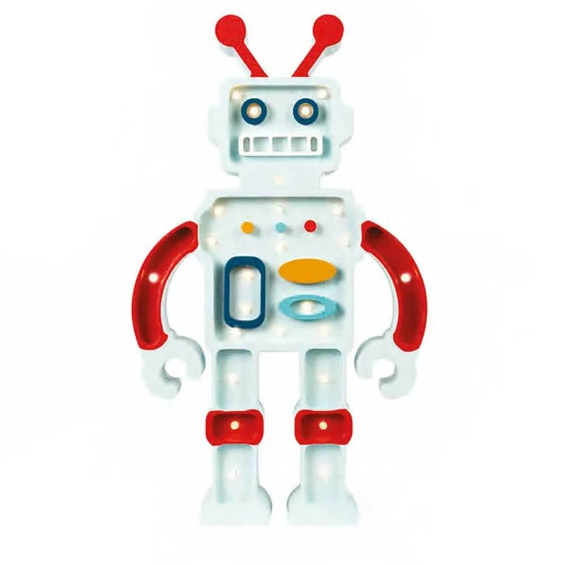 Kinder Wand- & Tischleuchte Roboter