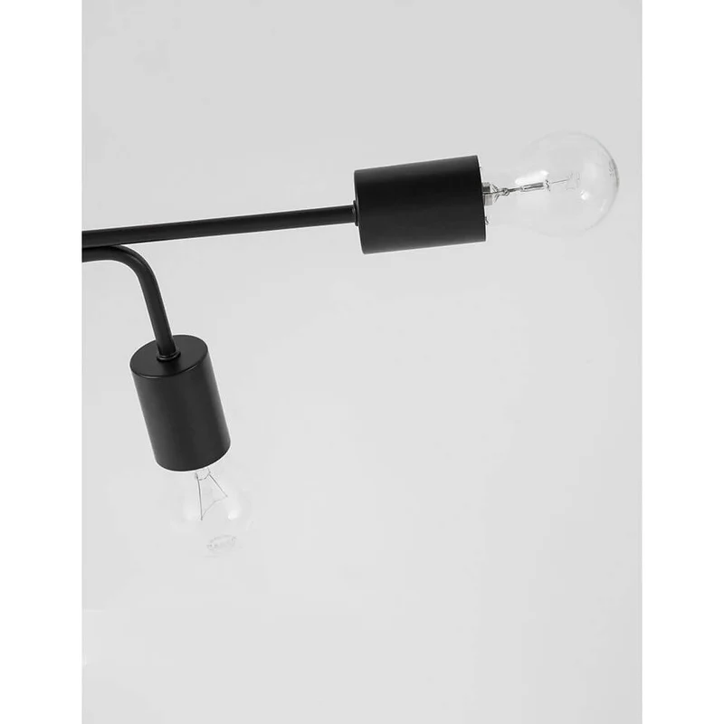 Granso Deckenleuchte 6-flg. Schwarz