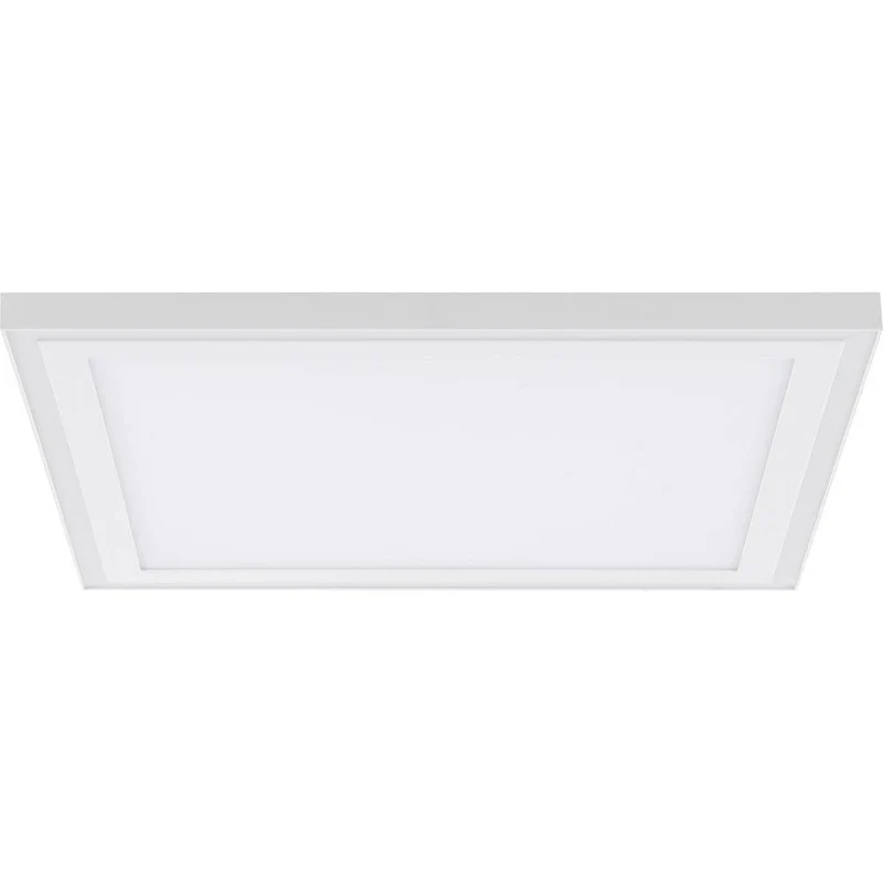 B-Ware Brilliant LED Deckenleuchte Laurice Fernbedienung Weiß Aufbau Panel 40cm CCT 24W
