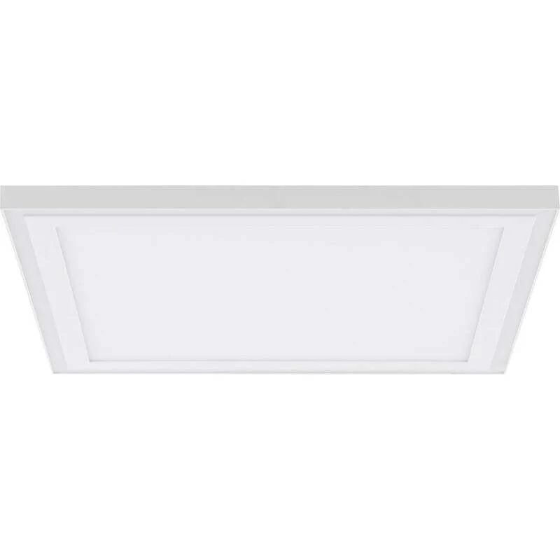 B-Ware Brilliant LED Deckenleuchte Laurice Fernbedienung Weiß Aufbau Panel 40cm CCT 24W