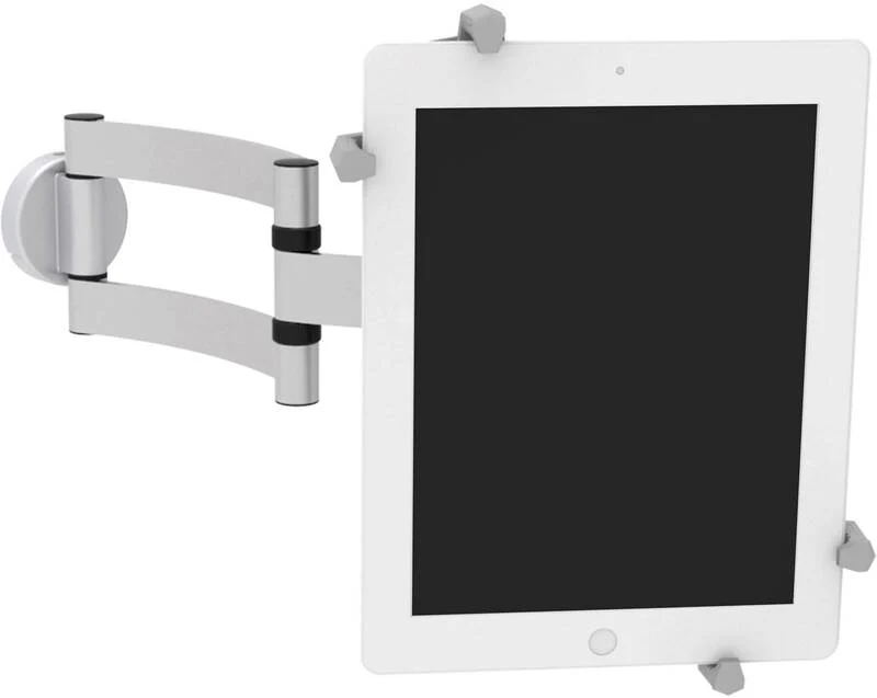 B-Ware Renkforce 29215c27 Tablet-Halterung Universal 17,8 cm - 25,7 cm Schwarz Silber